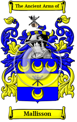 Mallisson Family Crest/Coat of Arms