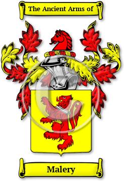 Malery Family Crest Download (JPG) Legacy Series - 600 DPI