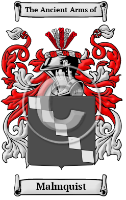 Malmquist Family Crest/Coat of Arms