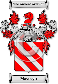 Mavesyn Family Crest Download (JPG) Legacy Series - 600 DPI