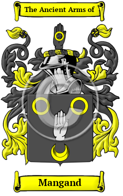 Mangand Family Crest/Coat of Arms