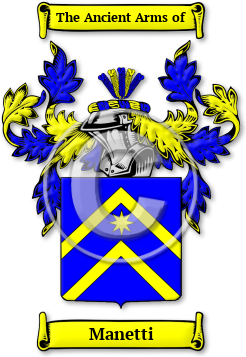 Manetti Family Crest Download (jpg) Legacy Series - 150 DPI