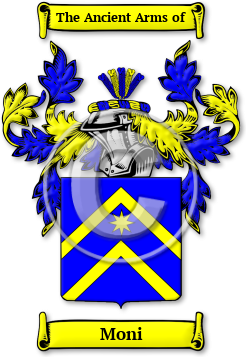 Moni Family Crest Download (jpg) Legacy Series - 150 DPI