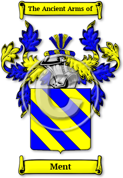 Ment Family Crest Download (JPG) Legacy Series - 600 DPI