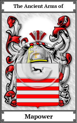 Mapower Family Crest Download (JPG)  Book Plated - 150 DPI