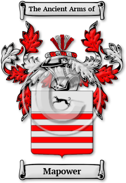 Mapower Family Crest Download (jpg) Legacy Series - 150 DPI