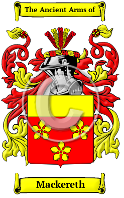 Mackereth Family Crest/Coat of Arms