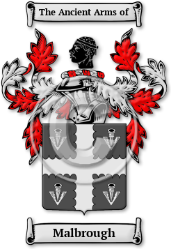 Malbrough Family Crest Download (jpg) Legacy Series - 150 DPI