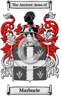 Marburie Family Crest/Coat of Arms