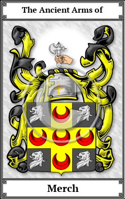 Merch Family Crest Download (JPG)  Book Plated - 150 DPI