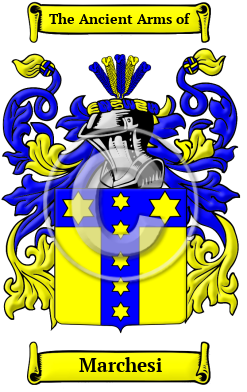 Marchesi Family Crest/Coat of Arms