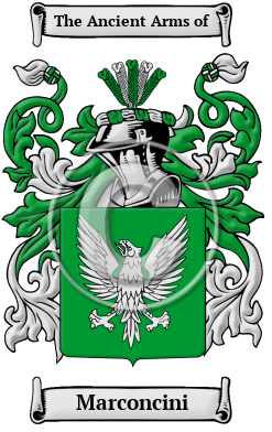 Marconcini Family Crest/Coat of Arms