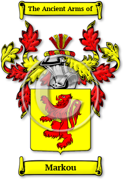 Markou Family Crest Download (jpg) Legacy Series - 150 DPI