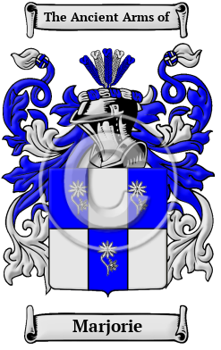 Marjorie Family Crest Download (JPG) Heritage Series - 600 DPI