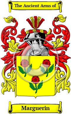 Marguerin Family Crest/Coat of Arms