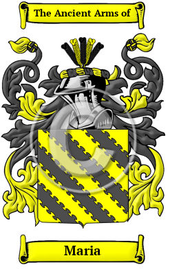 Maria Family Crest Download (JPG) Heritage Series - 300 DPI