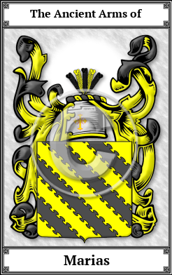 Marias Family Crest Download (JPG)  Book Plated - 150 DPI