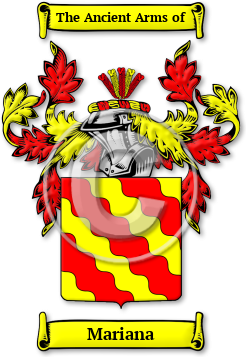 Mariana Family Crest Download (jpg) Legacy Series - 150 DPI