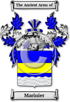 Marinier Family Crest Download (JPG) Legacy Series - 600 DPI