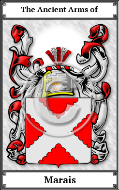 Marais Family Crest Download (JPG)  Book Plated - 150 DPI