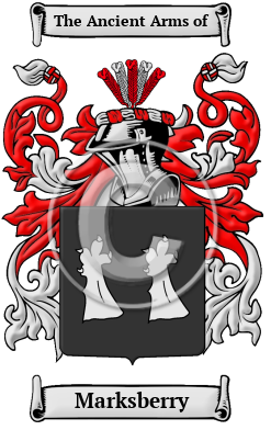 Marksberry Family Crest/Coat of Arms