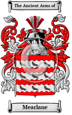Mearlane Family Crest/Coat of Arms