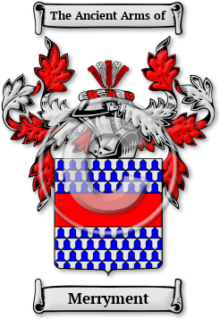 Merryment Family Crest Download (jpg) Legacy Series - 150 DPI