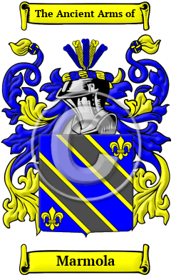 Marmola Family Crest/Coat of Arms