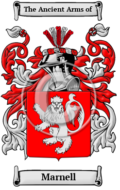Marnell Family Crest/Coat of Arms