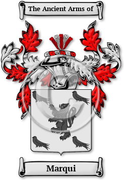 Marqui Family Crest Download (JPG) Legacy Series - 600 DPI