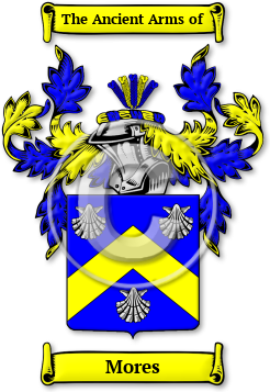 Mores Family Crest Download (JPG) Legacy Series - 600 DPI