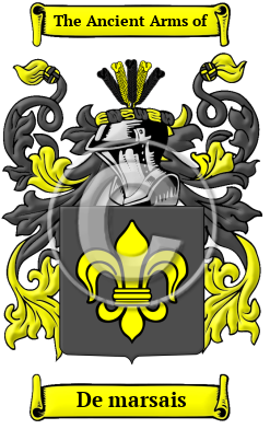 De marsais Family Crest/Coat of Arms