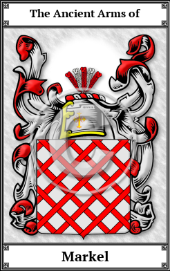 Markel Family Crest Download (JPG)  Book Plated - 150 DPI