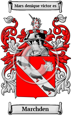Marchden Family Crest/Coat of Arms