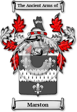 Marston Family Crest Download (jpg) Legacy Series - 150 DPI