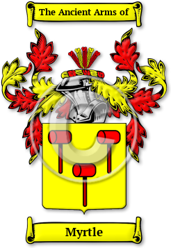 Myrtle Family Crest Download (jpg) Legacy Series - 150 DPI