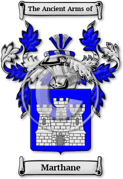 Marthane Family Crest Download (jpg) Legacy Series - 150 DPI