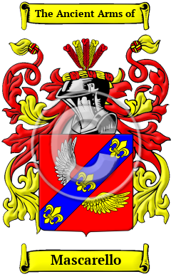 Mascarello Family Crest/Coat of Arms