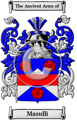 Masulli Family Crest/Coat of Arms
