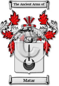 Matar Family Crest Download (jpg) Legacy Series - 150 DPI