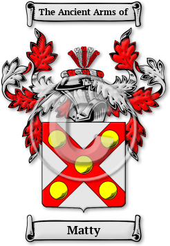 Matty Family Crest Download (JPG) Legacy Series - 600 DPI
