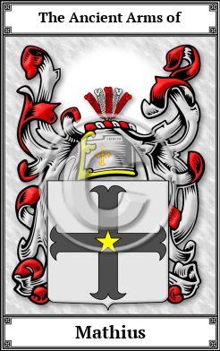 Mathius Family Crest Download (JPG) Book Plated - 600 DPI