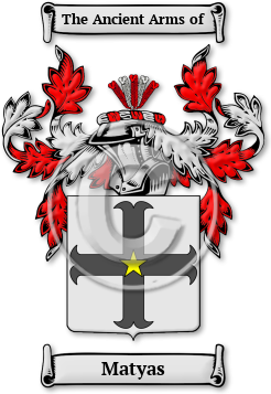 Matyas Family Crest Download (JPG) Legacy Series - 600 DPI