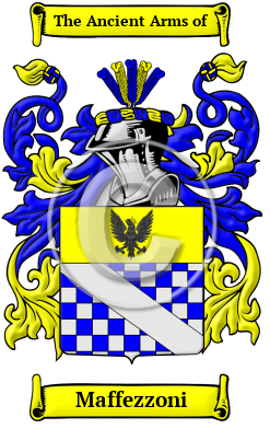 Maffezzoni Family Crest/Coat of Arms