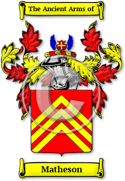 Matheson Family Crest Download (jpg) Legacy Series - 150 DPI