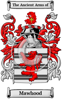 Mawhood Family Crest/Coat of Arms