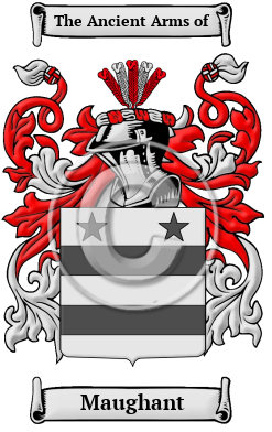 Maughant Family Crest/Coat of Arms