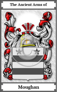 Moughan Family Crest Download (JPG) Book Plated - 600 DPI