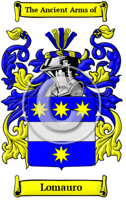 Lomauro Family Crest Download (JPG) Heritage Series - 300 DPI