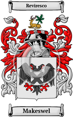 Makeswel Family Crest/Coat of Arms